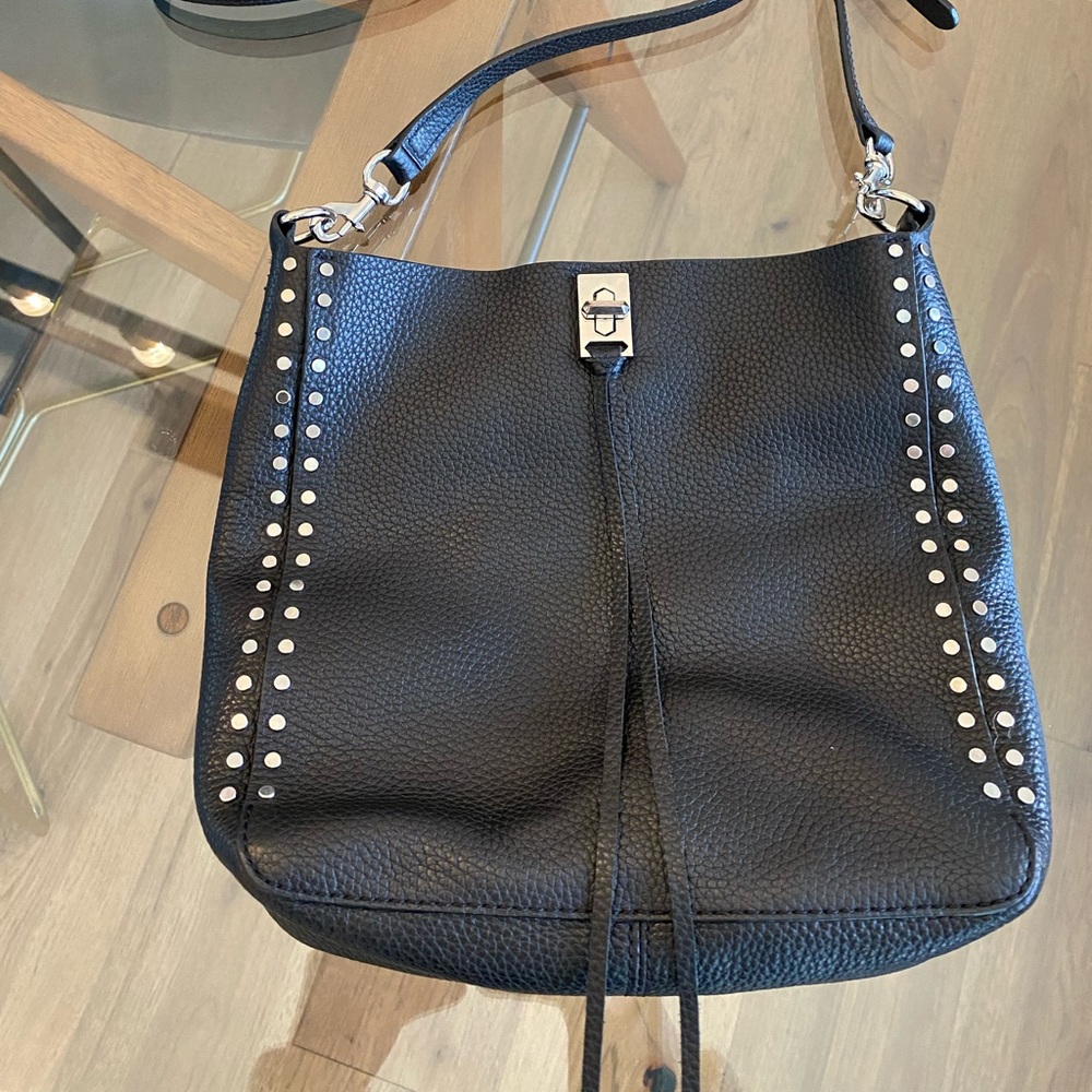 Rebecca Minkoff Darren Studded Crossbody Feed Bag